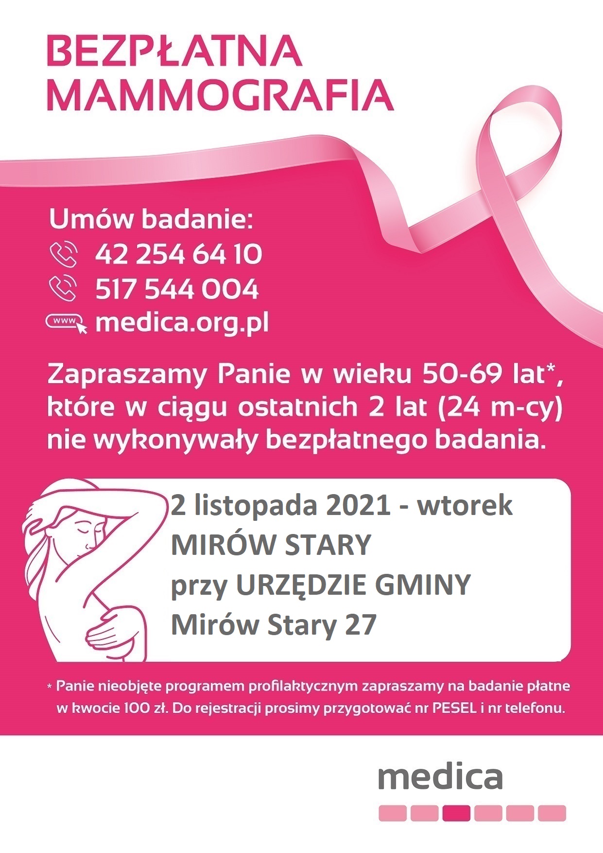 plakat Mirów Stary 02.11.2021